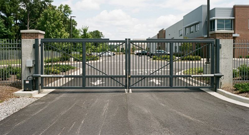 Commercial Gate Installation in Rockville, MD