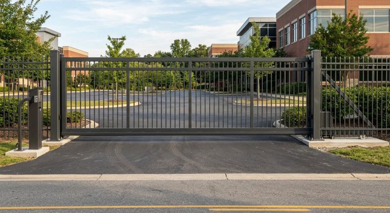 Commercial Gate Installation in South Houston, TX
