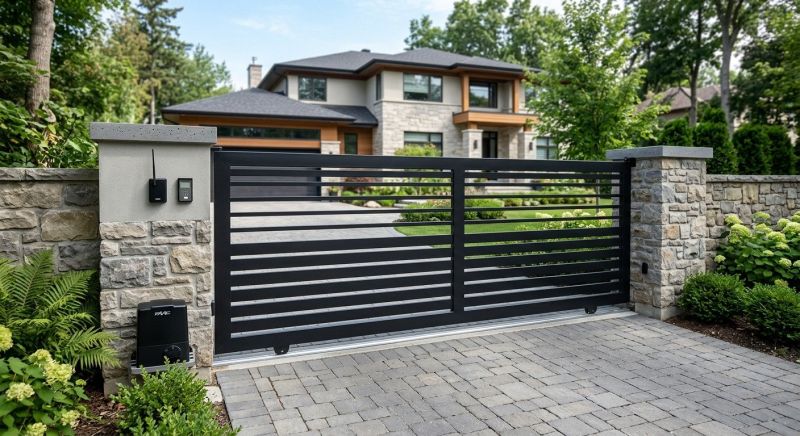 Driveway Fence Installation in Annapolis, MD