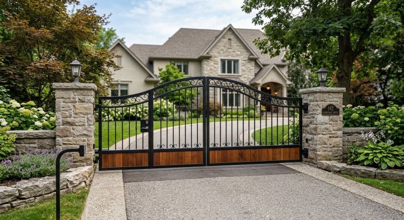 Driveway Gate Installation in Naperville, IL