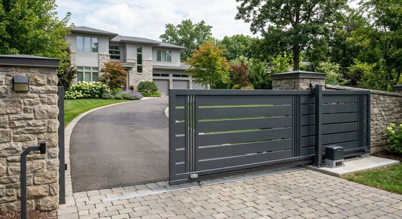 Driveway Gate Installation in Annapolis, MD