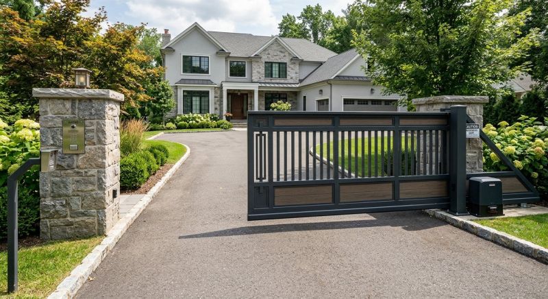 Electric Gate Installation in Plano, TX