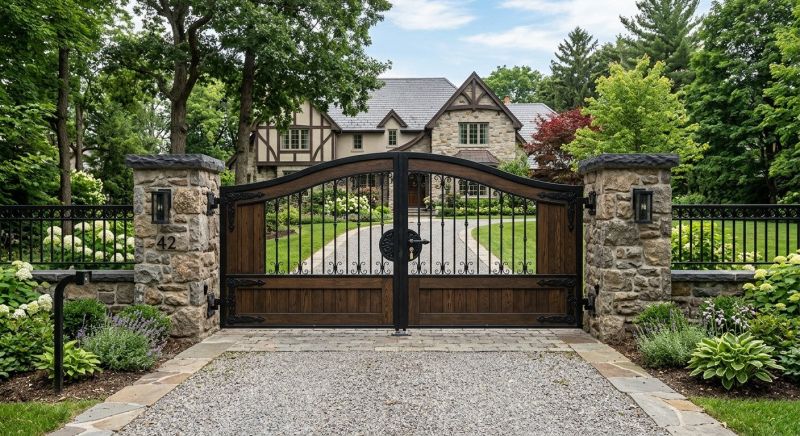 Entrance Gate Installation in Roswell, GA