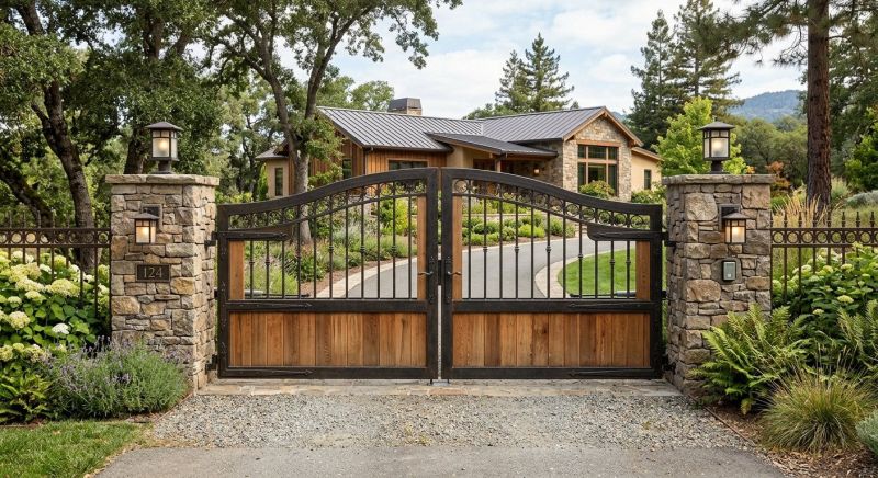 Entrance Gate Installation in Rockville, MD