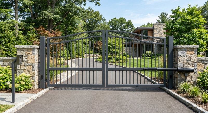 Main Gate Installation in Naperville, IL