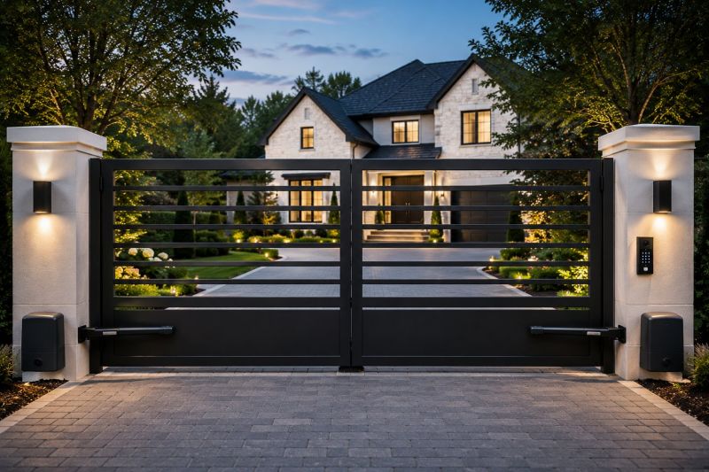 Motorized Gate Installation in Seattle, WA